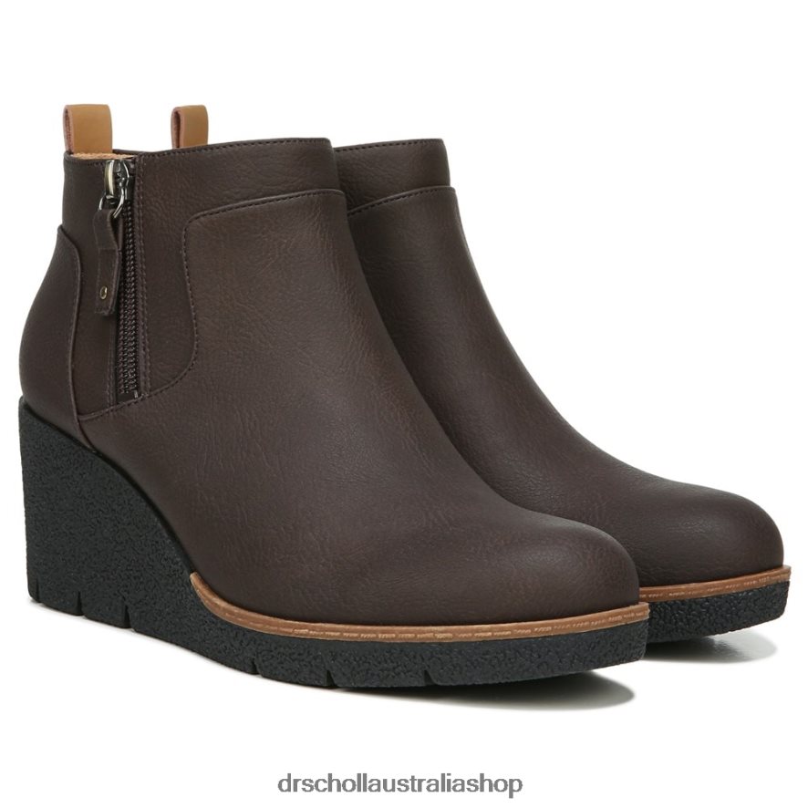 Bianca Wedge Bootie Unisex Dr. Scholl's 4Z4JXV129 Brown