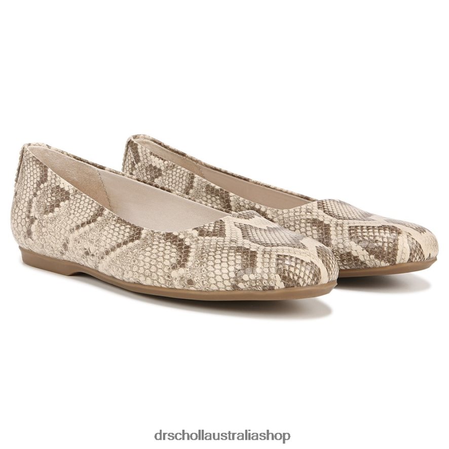 Wexley Ballerina Unisex Dr. Scholl's 4Z4JXV76 Beige Synthetic