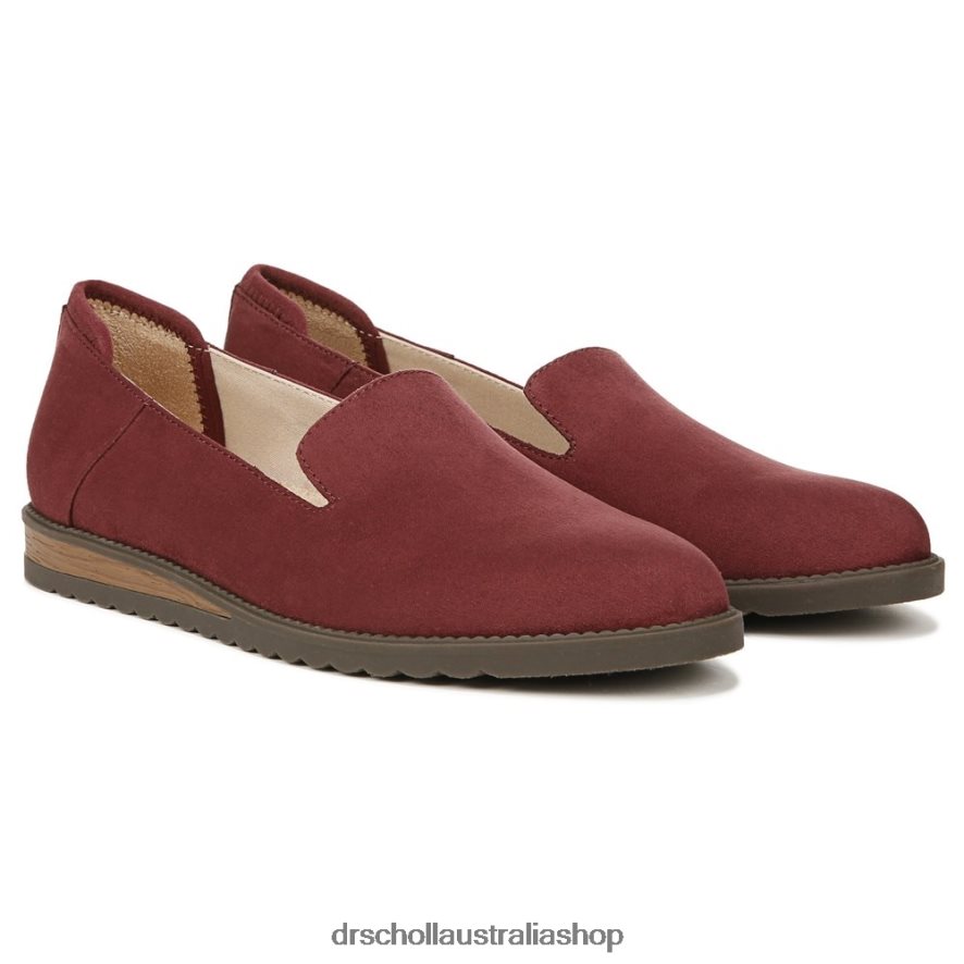 Jetset Loafer Unisex Dr. Scholl's 4Z4JXV11 Red Fabric