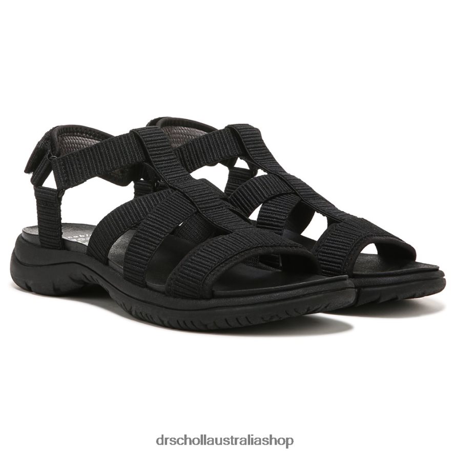 Adalia Sandal Unisex Dr. Scholl's 4Z4JXV170 Black Fabric