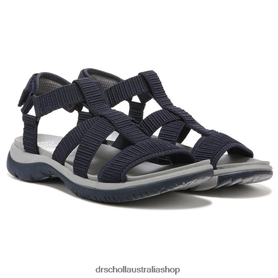 Adalia Sandal Unisex Dr. Scholl's 4Z4JXV171 Navy Fabric