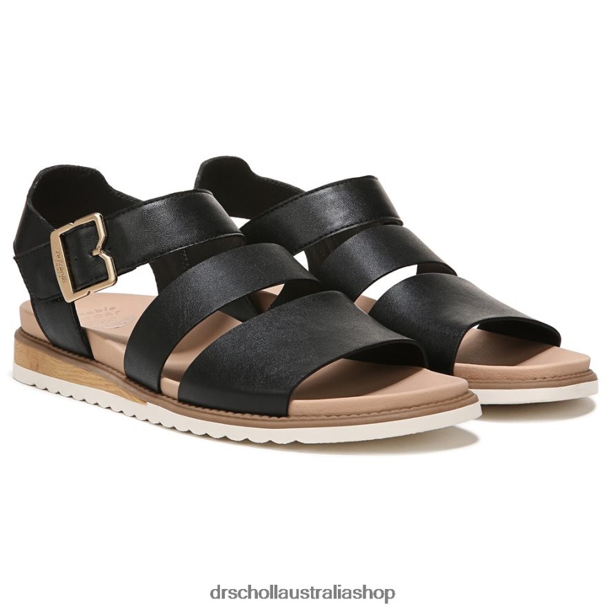 Island Glow Flat Sandal Unisex Dr. Scholl's 4Z4JXV19 Black