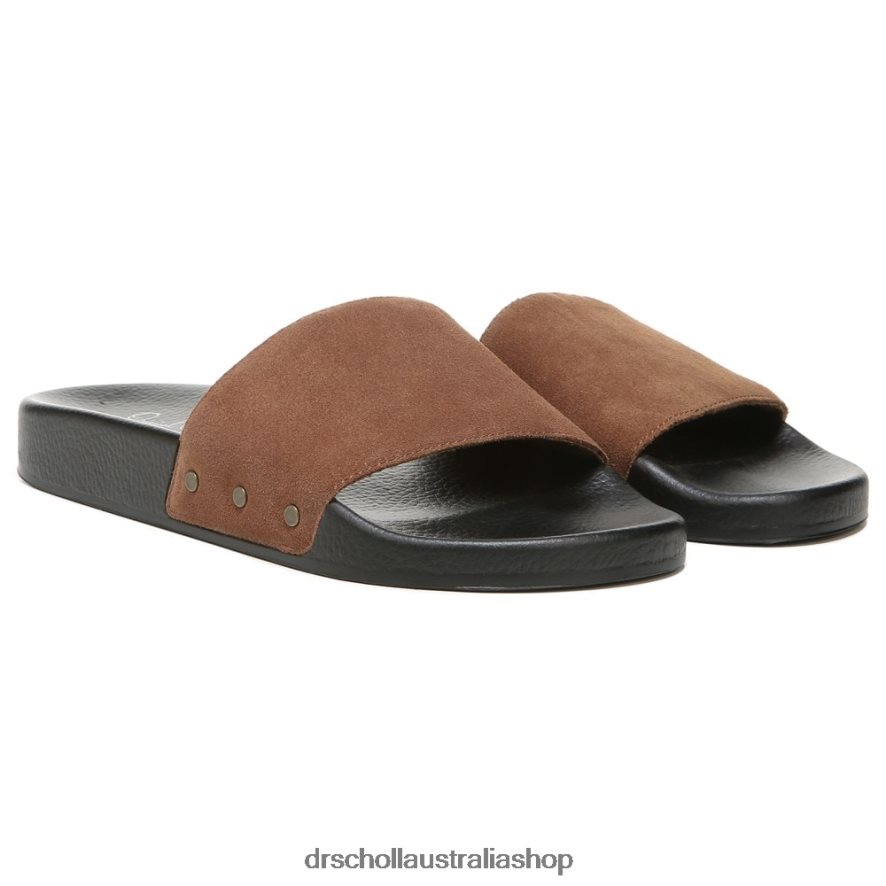 Pisces Pool Slide Sandal Unisex Dr. Scholl's 4Z4JXV190 Brown