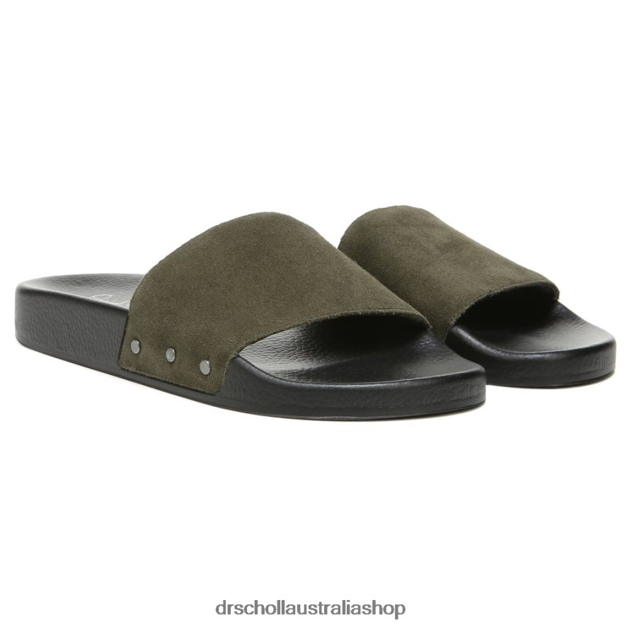 Pisces Pool Slide Sandal Unisex Dr. Scholl's 4Z4JXV191 Olive