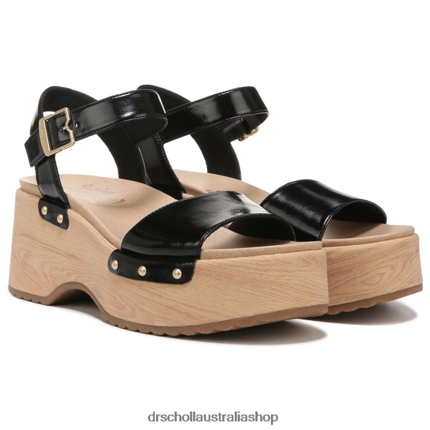 Dublin Platform Sandal Unisex Dr. Scholl's 4Z4JXV239 Black