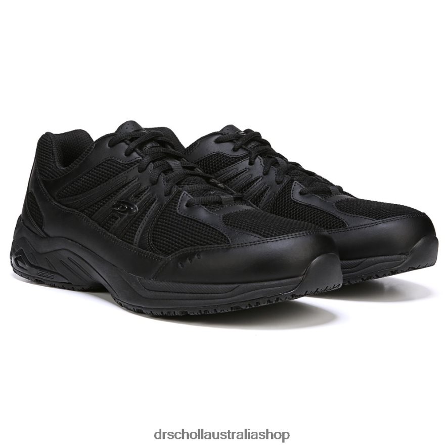 Monster Slip Resistant Sneaker Unisex Dr. Scholl's 4Z4JXV288 Black Leather