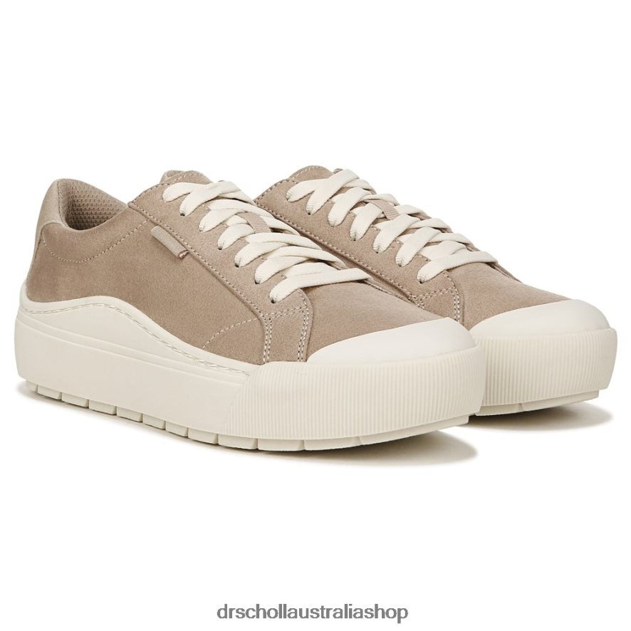 Time Off Lace Up Unisex Dr. Scholl's 4Z4JXV5 Taupe Fabric