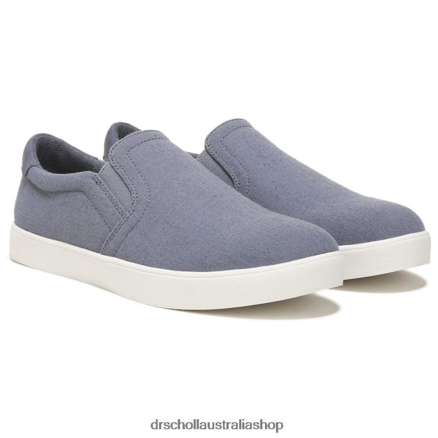 Madison Slip On Sneaker Unisex Dr. Scholl's 4Z4JXV38 Blue Fabric