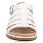 A Ok Gladiator Sandal Unisex Dr. Scholl's 4Z4JXV206 White - Image 5