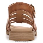 A Ok Gladiator Sandal Unisex Dr. Scholl's 4Z4JXV207 Brown - Image 6