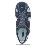 Andrews Fisherman Sandal Unisex Dr. Scholl's 4Z4JXV197 Navy Fabric - Image 4
