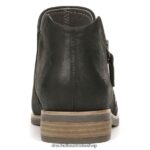 Avenue Zip Ankle Bootie Unisex Dr. Scholl's 4Z4JXV98 Black Leather - Image 6