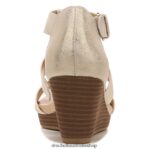 Barton Wedge Sandal Unisex Dr. Scholl's 4Z4JXV166 Gold Synthetic - Image 6