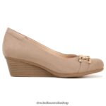 Be Adorned Wedge Unisex Dr. Scholl's 4Z4JXV93 Brown Fabric - Image 2