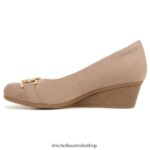 Be Adorned Wedge Unisex Dr. Scholl's 4Z4JXV93 Brown Fabric - Image 3