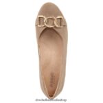 Be Adorned Wedge Unisex Dr. Scholl's 4Z4JXV93 Brown Fabric - Image 4