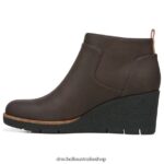 Bianca Wedge Bootie Unisex Dr. Scholl's 4Z4JXV129 Brown - Image 3