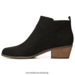 Brianna Bootie Unisex Dr. Scholl's 4Z4JXV135 Black Microfiber - Image 3