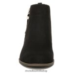 Brianna Bootie Unisex Dr. Scholl's 4Z4JXV135 Black Microfiber - Image 5