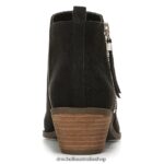 Brianna Bootie Unisex Dr. Scholl's 4Z4JXV135 Black Microfiber - Image 6
