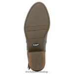 Brianna Bootie Unisex Dr. Scholl's 4Z4JXV136 Dark Shadow Grey Microfiber - Image 7
