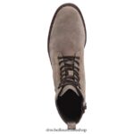 Cavalry Zip Boot Unisex Dr. Scholl's 4Z4JXV283 Olive Leather - Image 4
