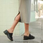 Check Doubts Platform Sandal Unisex Dr. Scholl's 4Z4JXV222 Black - Image 8
