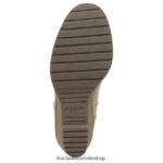 Chloe Ankle Bootie Unisex Dr. Scholl's 4Z4JXV108 Taupe Fabric - Image 7