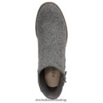Chloe Ankle Bootie Unisex Dr. Scholl's 4Z4JXV109 Grey Fabric - Image 4