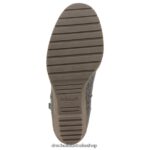 Chloe Ankle Bootie Unisex Dr. Scholl's 4Z4JXV109 Grey Fabric - Image 7