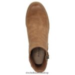 Chloe Ankle Bootie Unisex Dr. Scholl's 4Z4JXV110 Brown Synthetic - Image 4