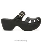 Dance On Clog Unisex Dr. Scholl's 4Z4JXV221 Black Snake Print - Image 2