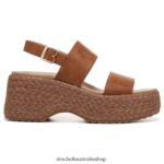 Delaney Wedge Sandal Unisex Dr. Scholl's 4Z4JXV236 Honey - Image 2
