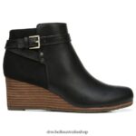 Double Wedge Bootie Unisex Dr. Scholl's 4Z4JXV126 Black - Image 2