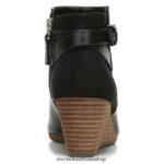 Double Wedge Bootie Unisex Dr. Scholl's 4Z4JXV126 Black - Image 6