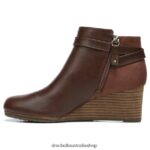 Double Wedge Bootie Unisex Dr. Scholl's 4Z4JXV127 Copper Brown - Image 3