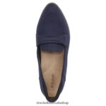 Emilia Loafer Unisex Dr. Scholl's 4Z4JXV45 Dark Blue Fabric - Image 4