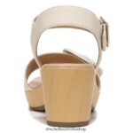 Felicity Too Block Heel Sandal Unisex Dr. Scholl's 4Z4JXV161 Seashell Beige Synthetic - Image 6