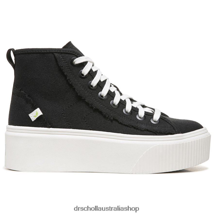 For Now Hi Top Platform Sneaker Unisex Dr. Scholl's 4Z4JXV225 Black Fabric - Image 2