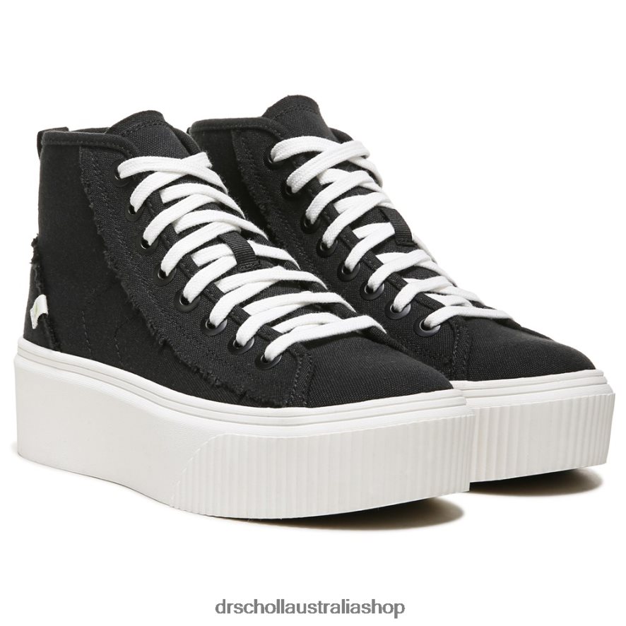 for_now_hi_top_platform_sneaker_unisex_dr_scholls_4z4jxv225_black_fabric.jpg For Now Hi Top Platform Sneaker Unisex Dr. Scholl's 4Z4JXV225 Black Fabric - Image 1