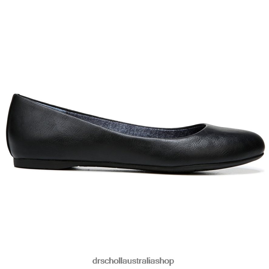 Giorgie Memory Foam Flat Unisex Dr. Scholl's 4Z4JXV176 Black Smooth - Image 2