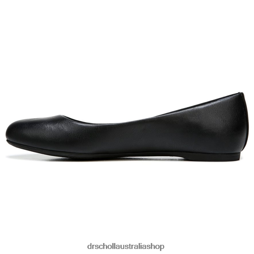 Giorgie Memory Foam Flat Unisex Dr. Scholl's 4Z4JXV176 Black Smooth - Image 3