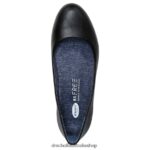 Giorgie Memory Foam Flat Unisex Dr. Scholl's 4Z4JXV176 Black Smooth - Image 4