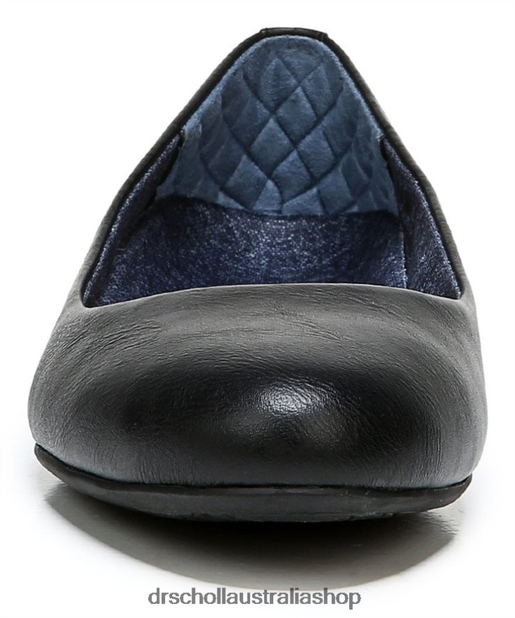 Giorgie Memory Foam Flat Unisex Dr. Scholl's 4Z4JXV176 Black Smooth - Image 5