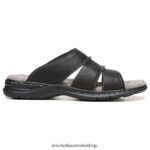 Gordon Slide Sandal Unisex Dr. Scholl's 4Z4JXV270 Black - Image 2