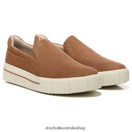 Happiness Lo Slip On Sneaker Unisex Dr. Scholl's 4Z4JXV80 Brown Fabric