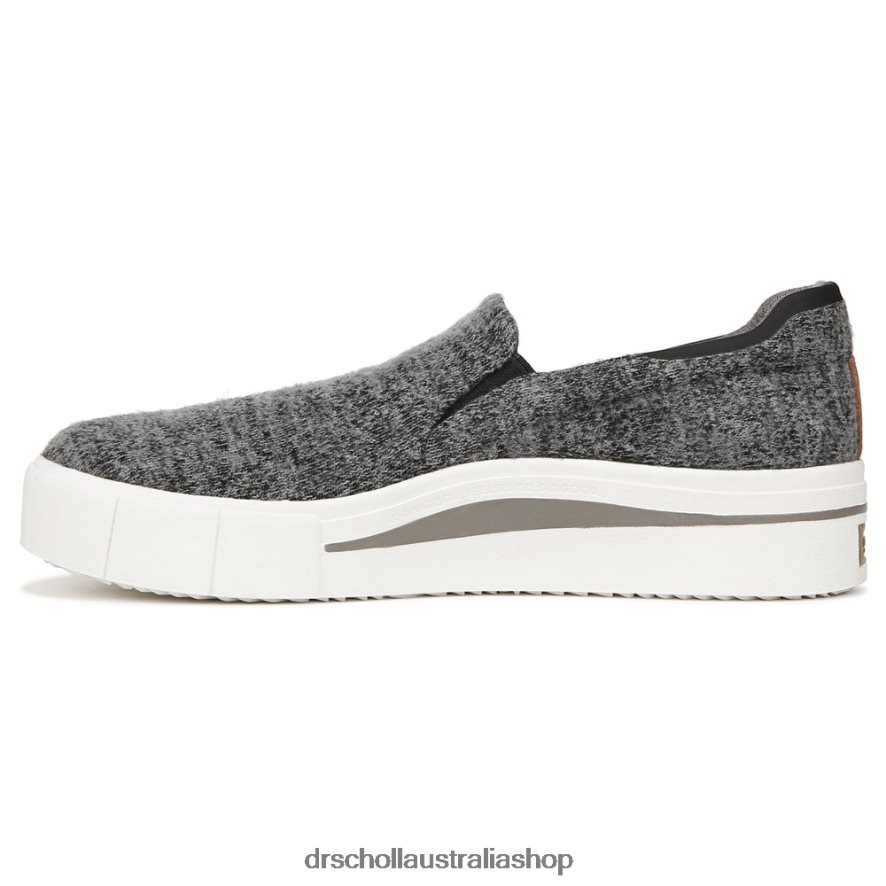 Happiness Lo Slip On Sneaker Unisex Dr. Scholl's 4Z4JXV82 Dark Grey Fabric - Image 3