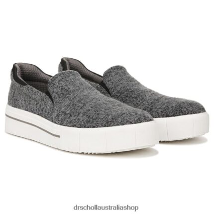 Happiness Lo Slip On Sneaker Unisex Dr. Scholl's 4Z4JXV82 Dark Grey Fabric