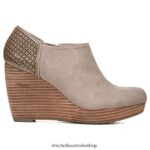 Harlow Wedge Bootie Unisex Dr. Scholl's 4Z4JXV148 Taupe - Image 2