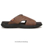 Hawthorne Slide Sandal Men Dr. Scholl's 4Z4JXV301 Brown - Image 2